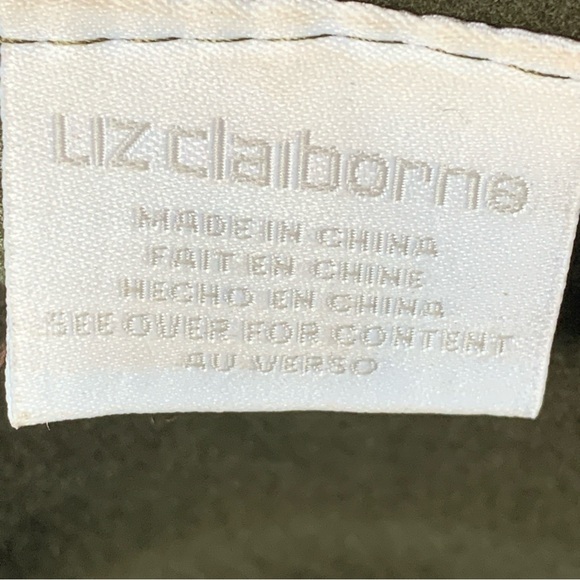 Liz Claiborne Chocolate Brown Wide Brim Hat With Beaded Strap - Picture 9 of 11